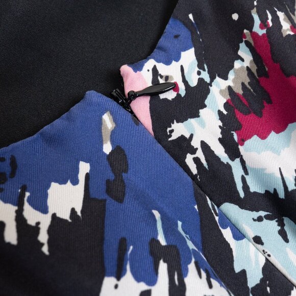 J. Crew Floral Midi Dress, Multicolor, Size 2 - Picture 12 of 13